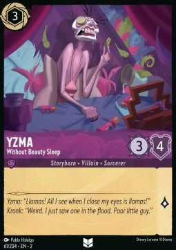 Yzma - Without beauty sleep