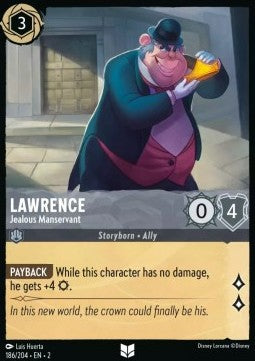 Lawrence - Jealous Manservant