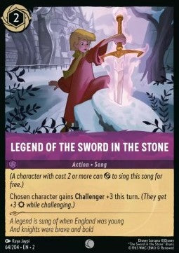 Legend of the sword in the stone