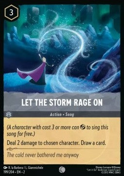 Let the storm rage on