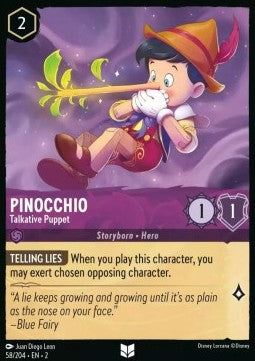 Pinocchio - Talkative puppet