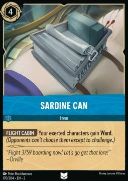 Sardine can