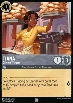 Tiana - Diligent Waitress